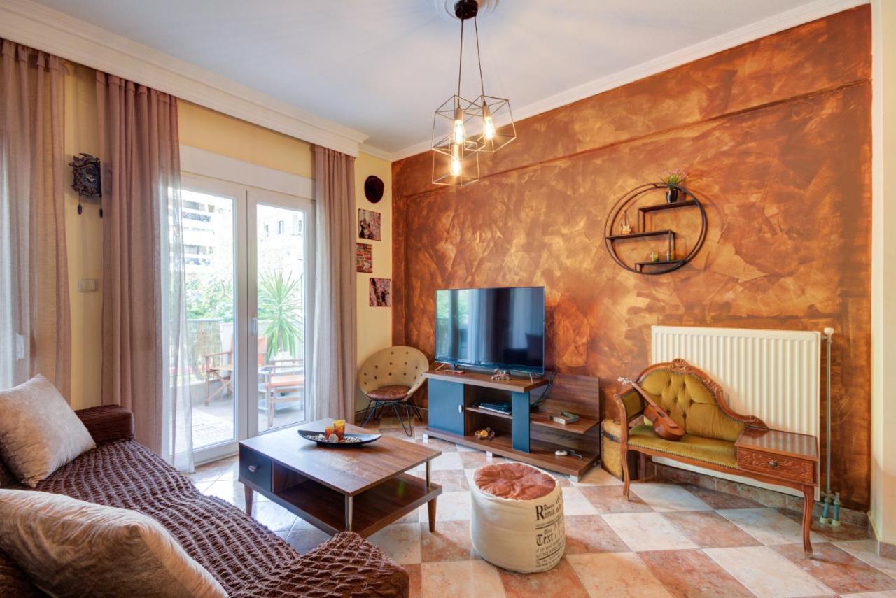 East City Living Apt - Netflix, Vesta Philoxenia Thessaloníki Eksteriør billede